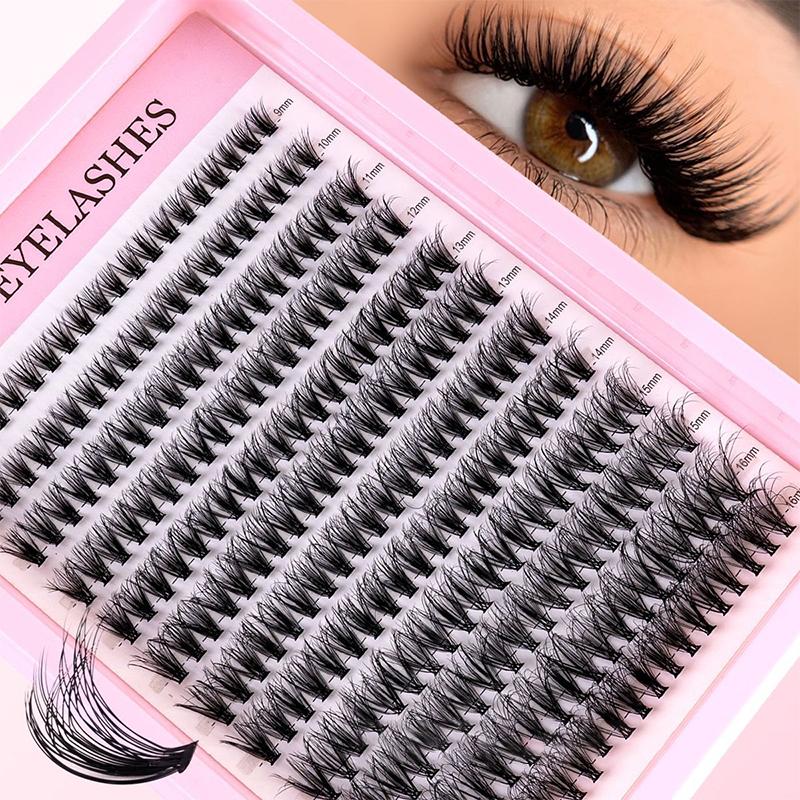 Natürliches Cluster-Feder-Wimp – Eyelash Extension Kits Bewertung und Preis
