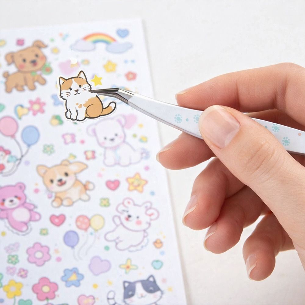 Edelstahl Gebogene Pinzette Ho – Lash Mapping Sticker Bewertung und Preis