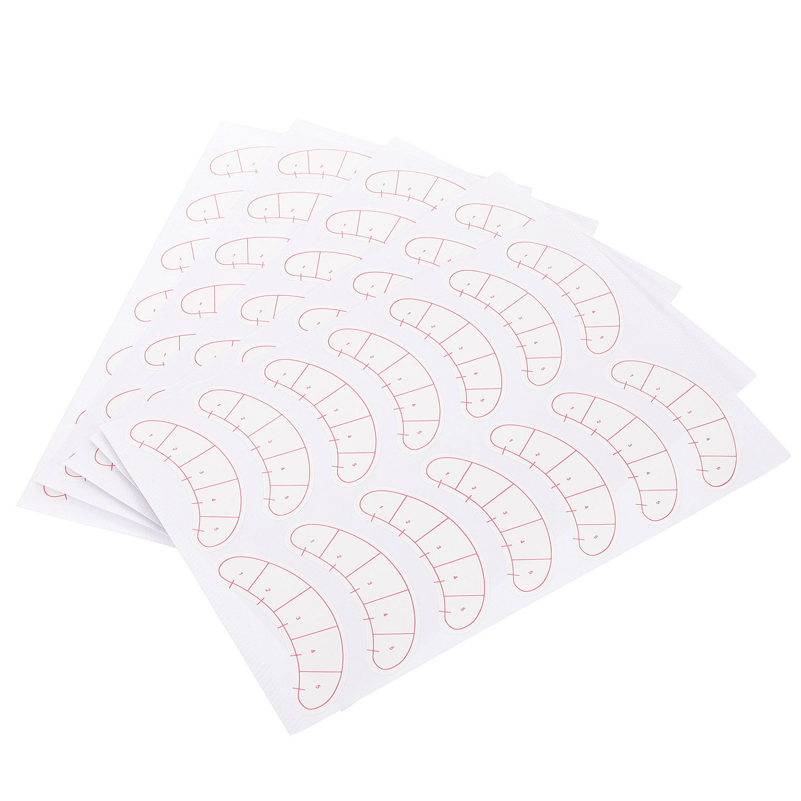 10 Blatt Wimpernpads Wimpernve – Lash Mapping Sticker Bewertung und Preis