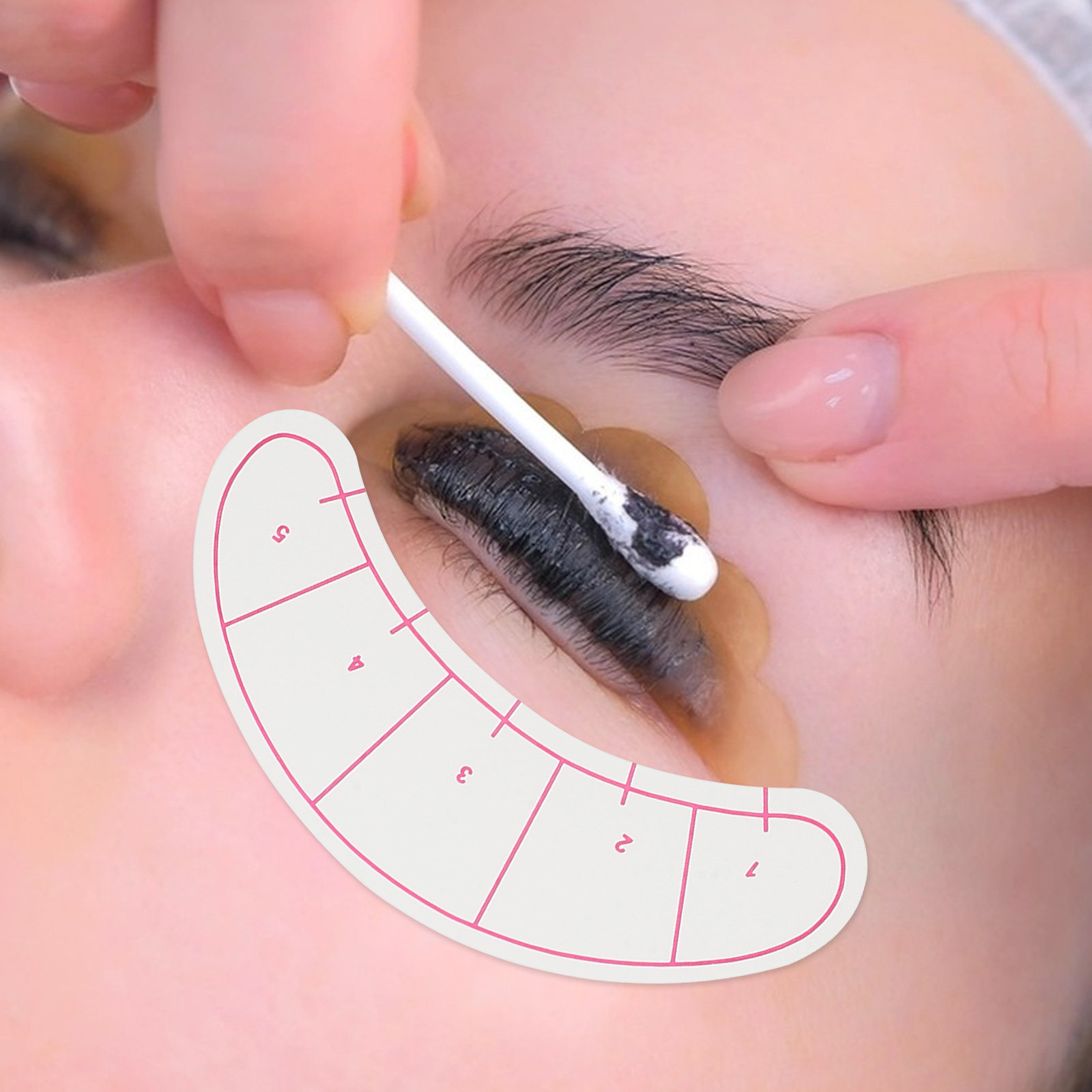 10 Blatt Wimpernverlängerungs- – Lash Mapping Sticker Bewertung und Preis