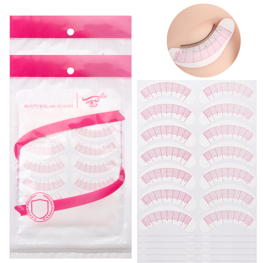 2/5 Packungen Wimpern-Mapping- – Lash Mapping Sticker Bewertung und Preis