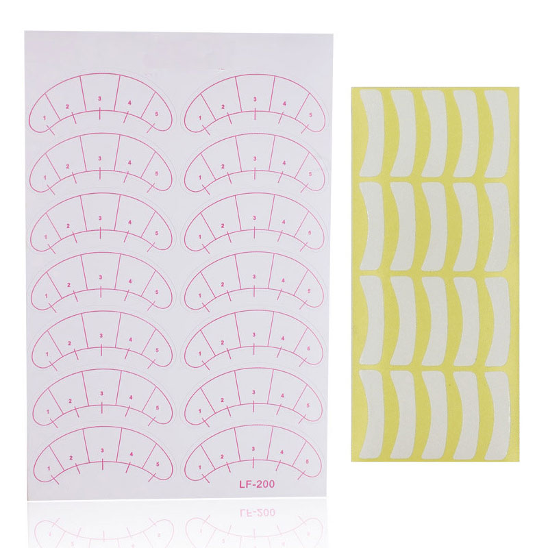 Wimpern Verlängerung Papier Pa – Lash Mapping Sticker Bewertung und Preis