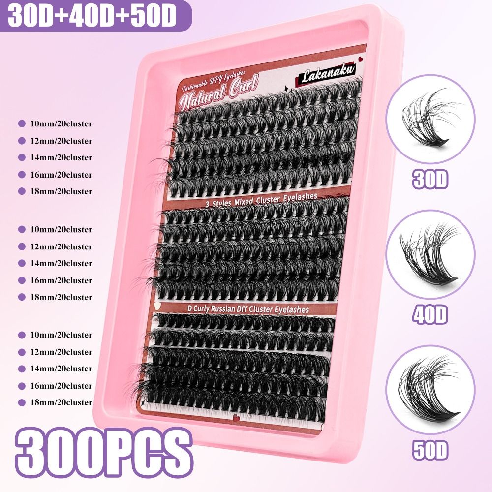 9-16mm Lange Falsche Wimpern 3 – Eyelash Extension Kits Bewertung und Preis