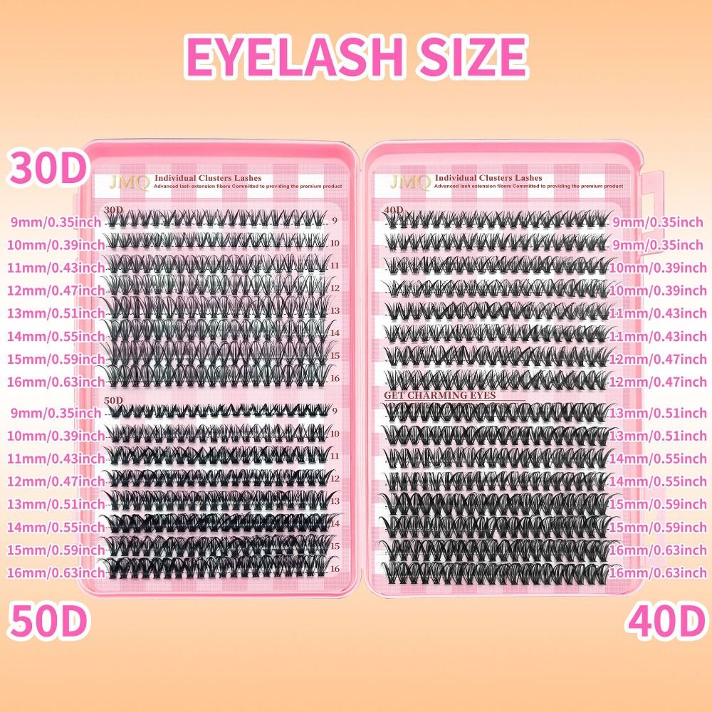 9-16mm Lange Falsche Wimpern 3 – Eyelash Extension Kits Bewertung und Preis