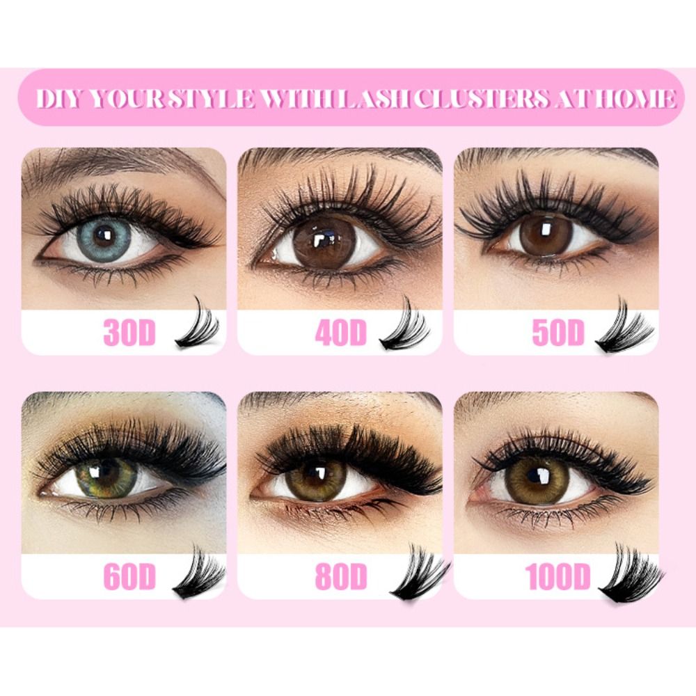 9-16mm Lange Falsche Wimpern 3 – Eyelash Extension Kits Bewertung und Preis