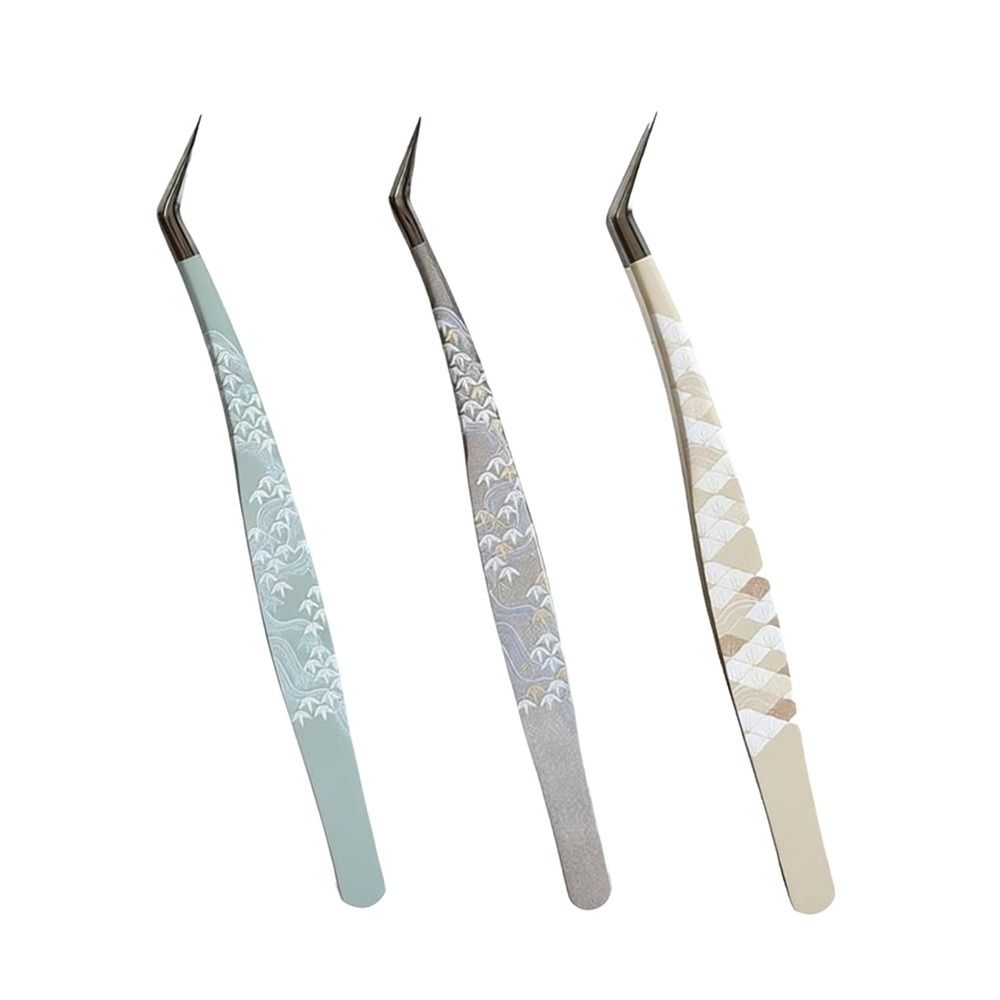 Edelstahl Gebogene Pinzette Ho – Lash Mapping Sticker Bewertung und Preis