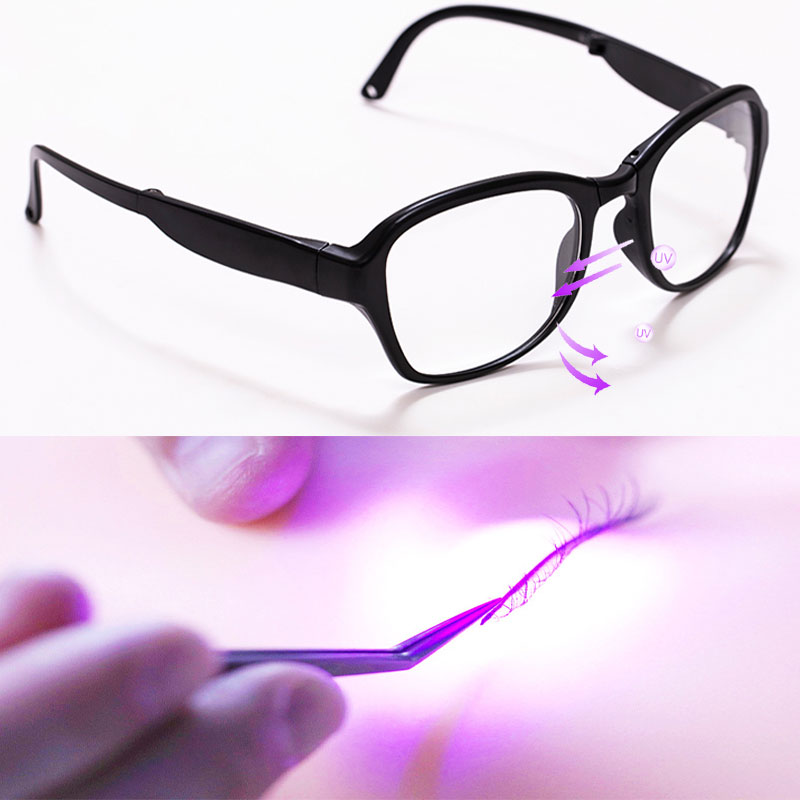 UV-Schutzbrille UV-Wimpernkleb – Eyelash Extension With Glasses Bewertung und Preis