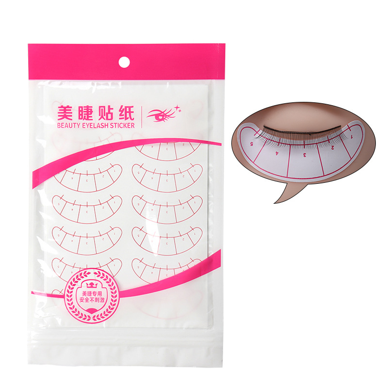70 Paar Wimpern-Mapping-Aufkle – Lash Mapping Sticker Bewertung und Preis