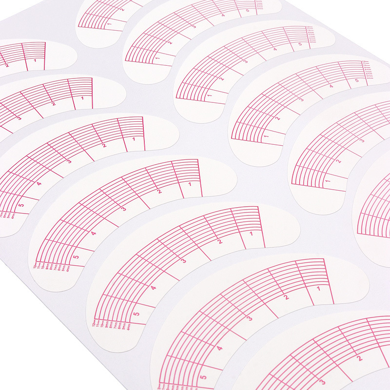 70 Paar Wimpern-Mapping-Aufkle – Lash Mapping Sticker Bewertung und Preis
