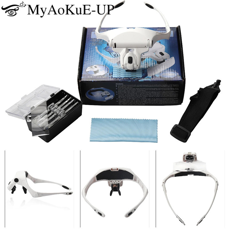 5 objektiv Einstellbare Stirnb – Eyelash Extension With Glasses Bewertung und Preis