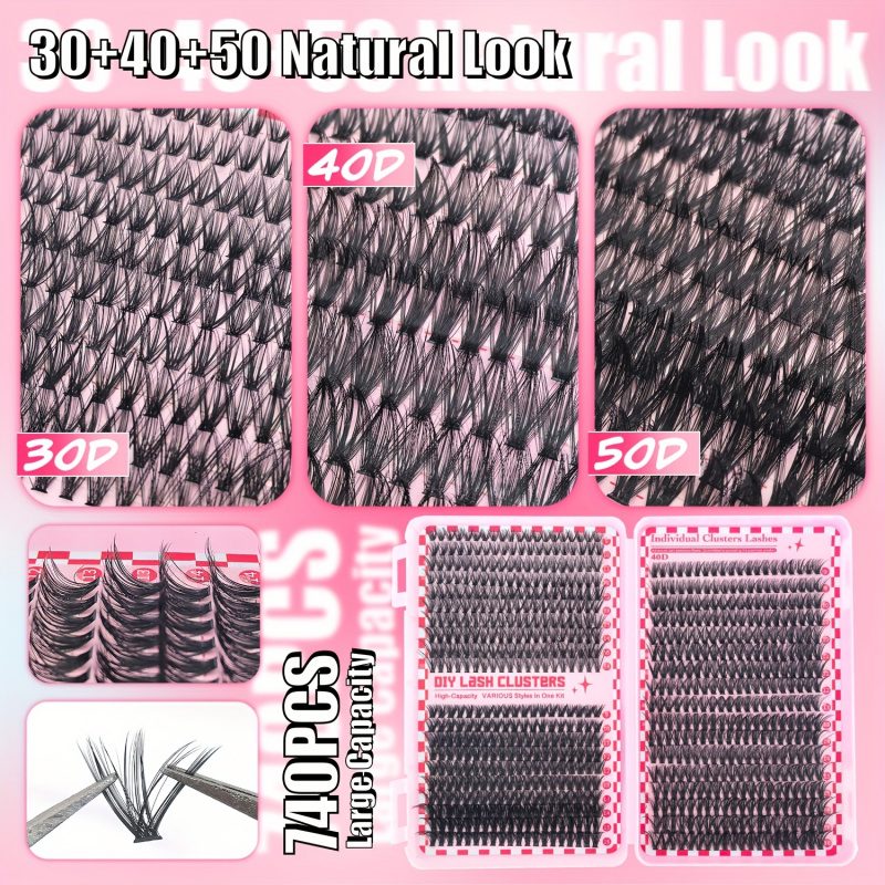 740/200 Stück Cluster Wimpernv – Eyelash Extension Equipment Bewertung und Preis