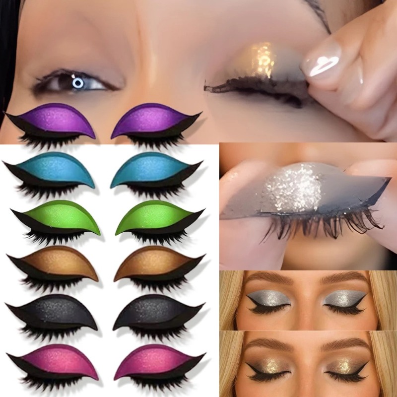 1/2 Paar wiederverwendbare Laz – Lash Mapping Sticker Bewertung und Preis