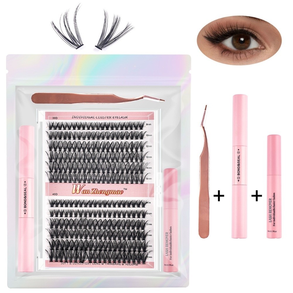 8-16mm Lange Künstliche Wimper – Eyelash Extension Kits Bewertung und Preis