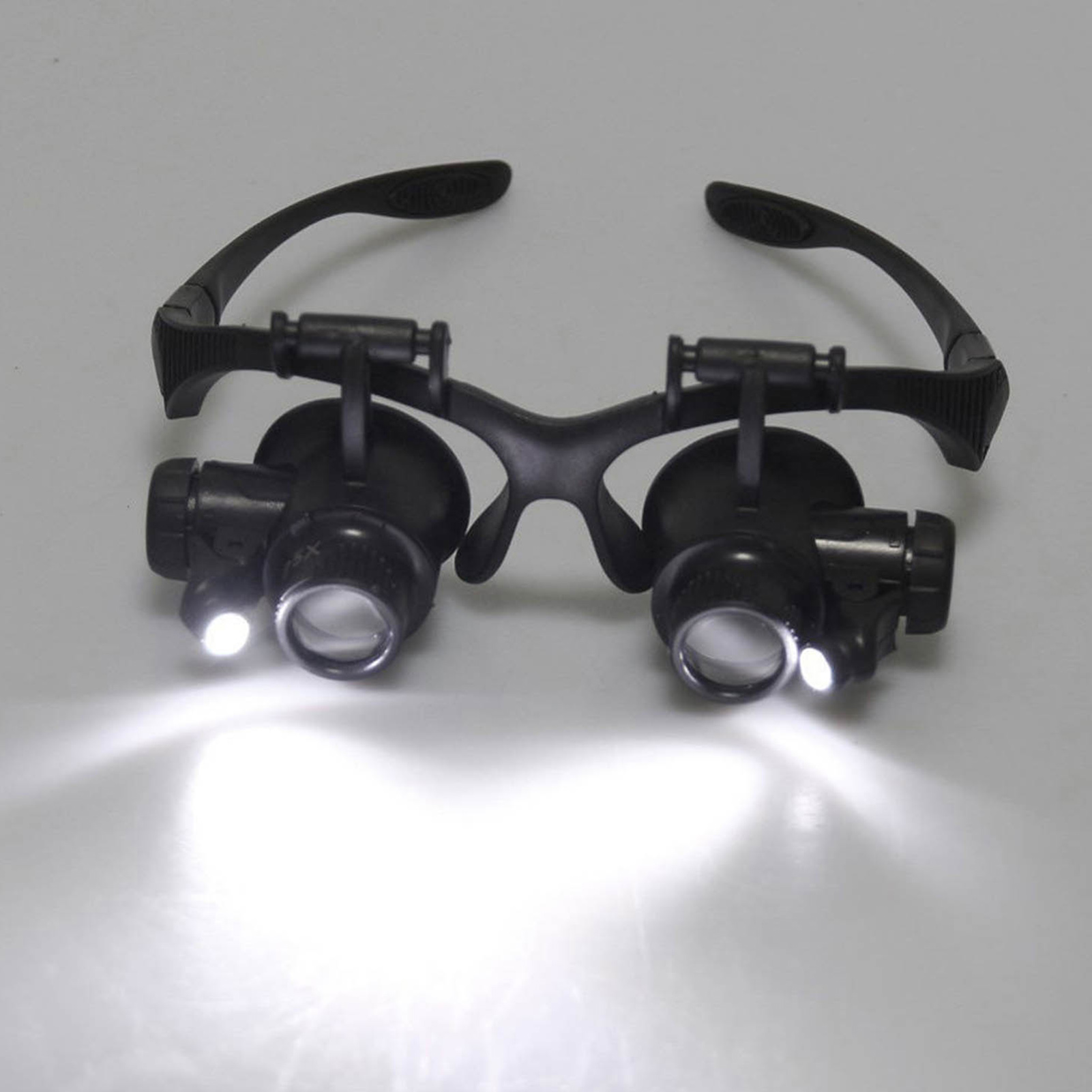 LED-Licht-Augenlupe, 8-Linsen- – Eyelash Extension With Glasses Bewertung und Preis