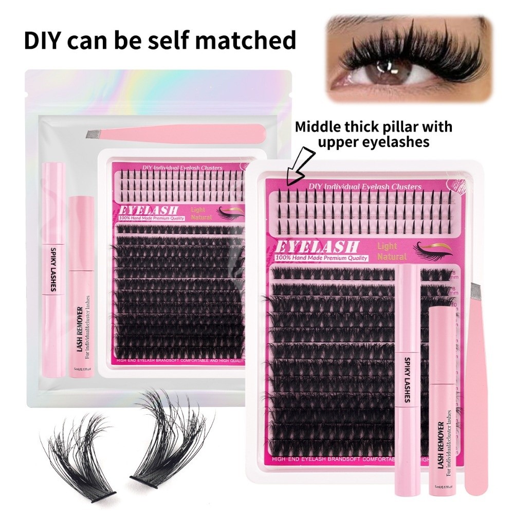 8-18mm Lange Künstliche Wimper – Eyelash Extension Kits Bewertung und Preis