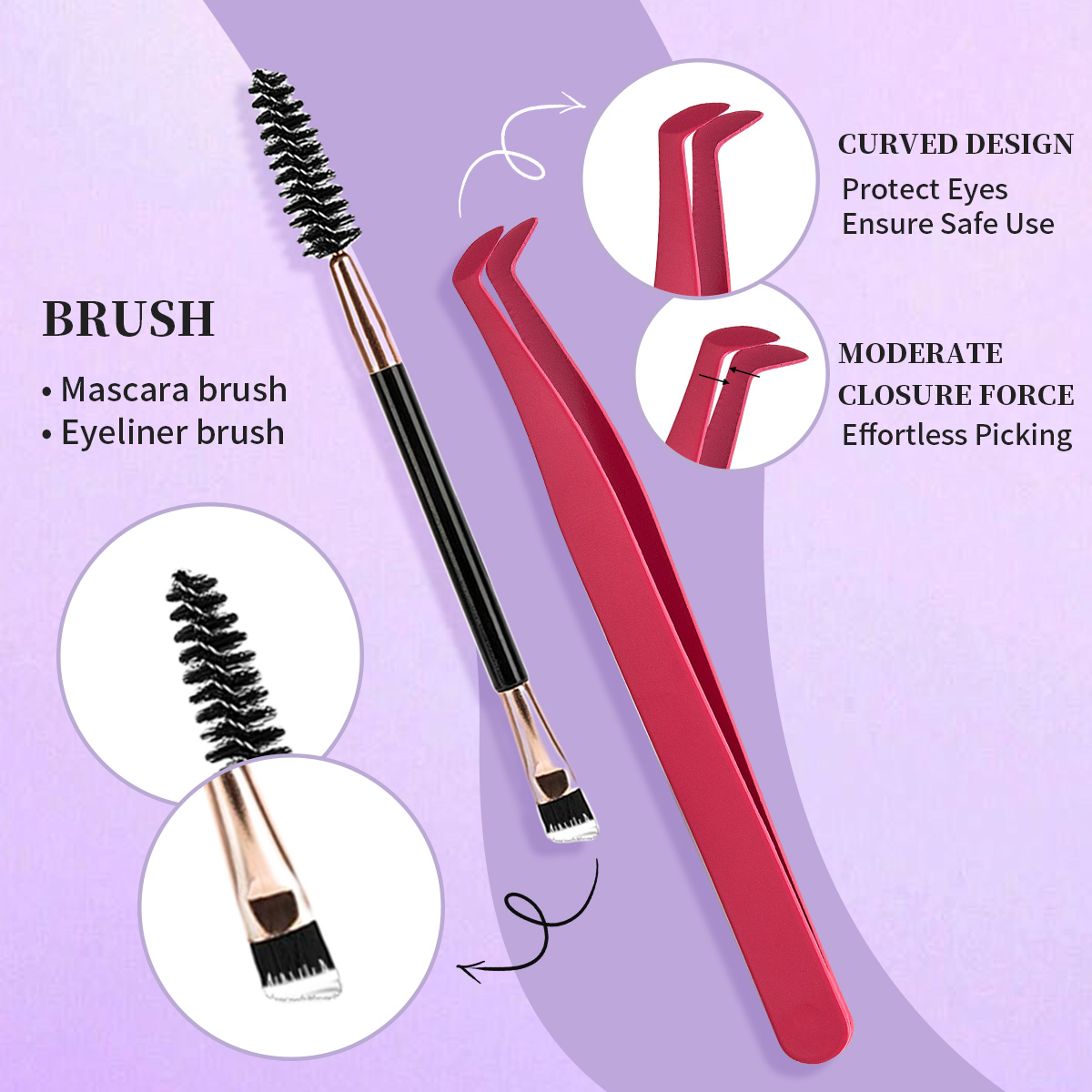Wimperncluster-Set, weiches Vo – Eyelash Extension Equipment Bewertung und Preis